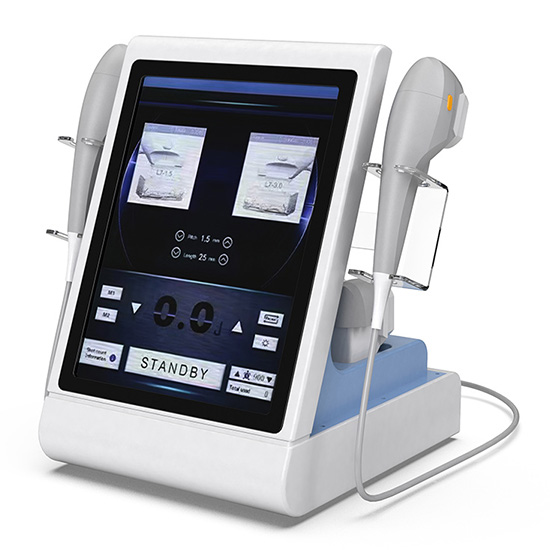 Anti-wrinkle facial 7D hifu portable smas face lifting hifu machine/ 7d hifu ultraformer